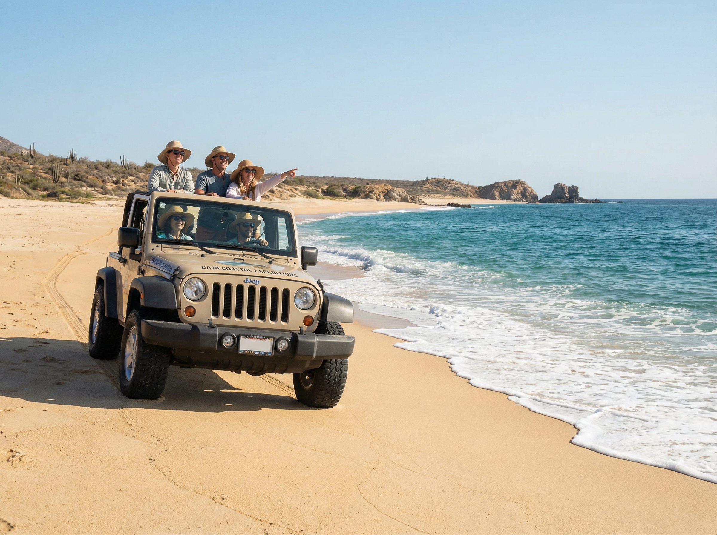 Things To Do Todos Santos Jeep Tour